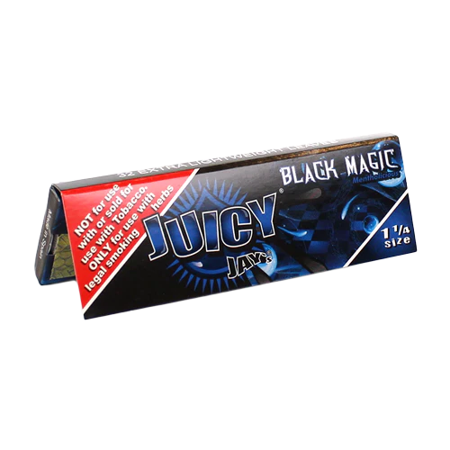 Juicy Jay's 1 1/4 Rolling Papers Black Magic 32ct