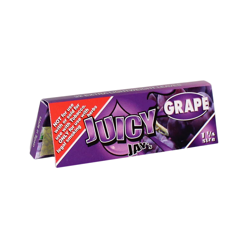 Juicy Jay's 1 1/4 Rolling Papers Grape 32ct