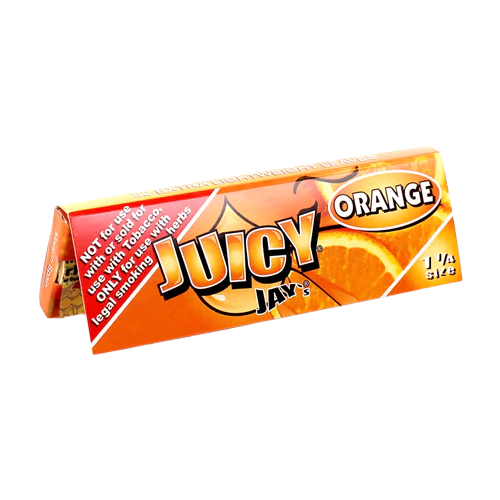 Juicy Jay's 1 1/4 Rolling Papers Orange 32ct
