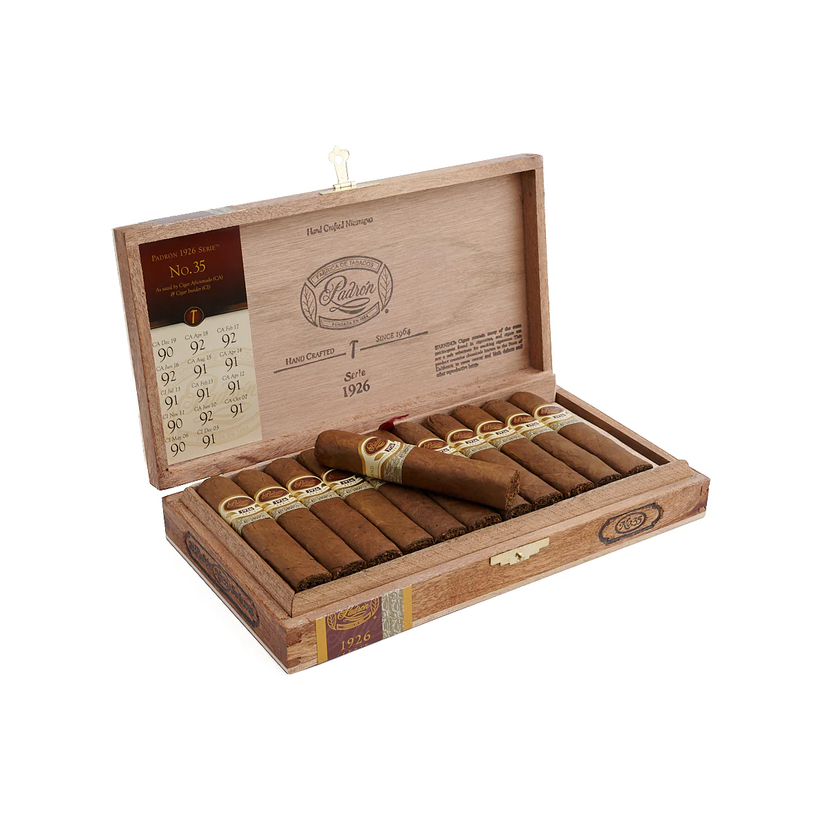 Padron 1926 Series No. 35 Petite Corona Natural - Image 2