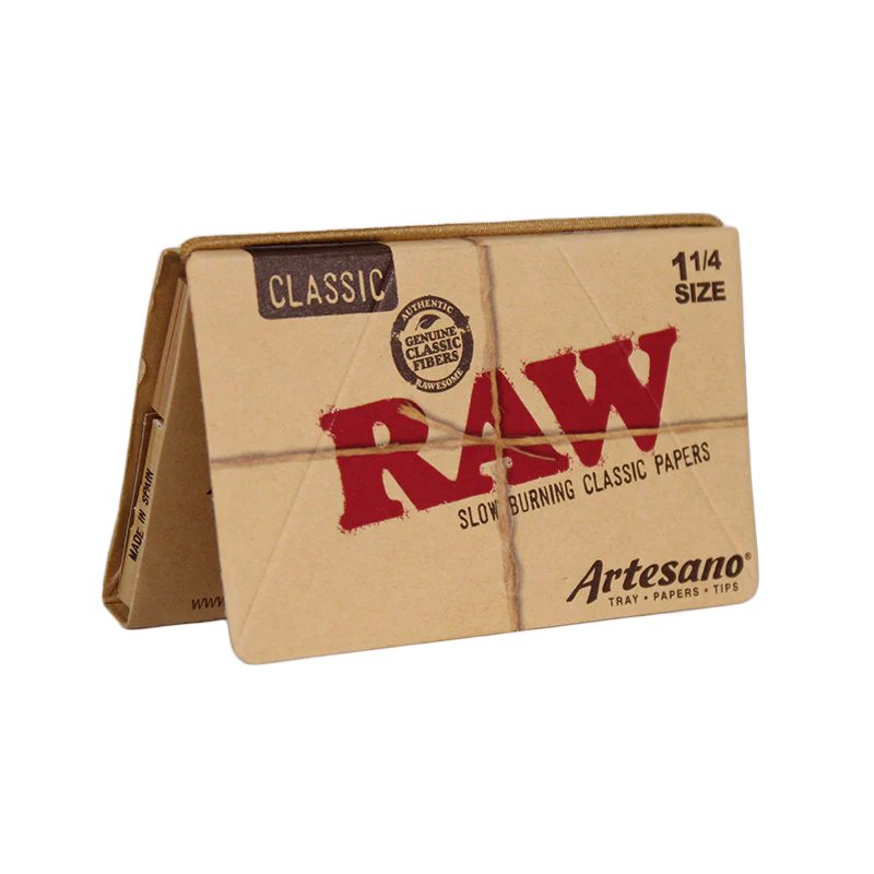 Raw Classic Artesano 1 1/4 Rolling Papers 50ct