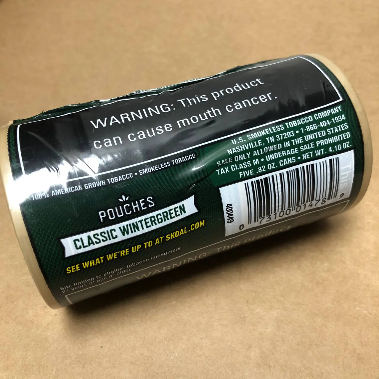 Skoal Classic Wintergreen Pouches - Image 2