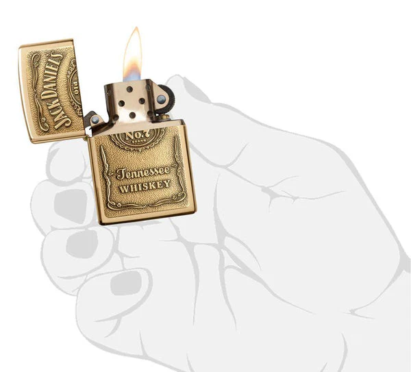 Zippo Jack Daniel's® Brass Emblem - Image 4